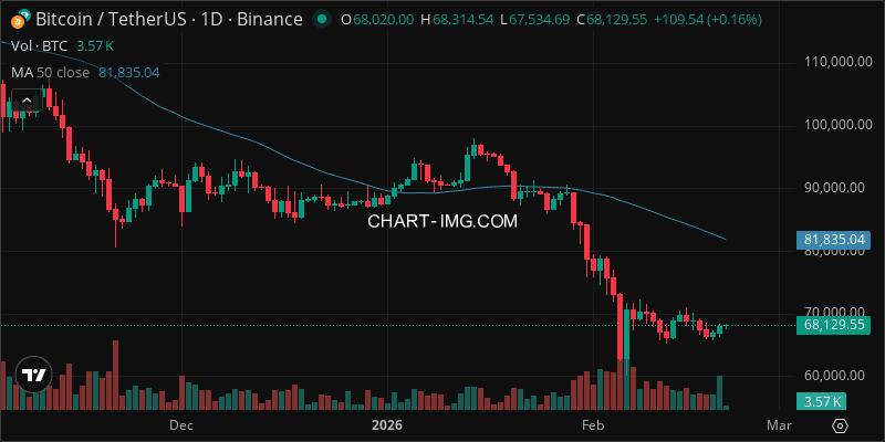 Bitcoin Weekly Report (BTCUSDT): 2026-02-14–2026-02-21 | Funding Shifts